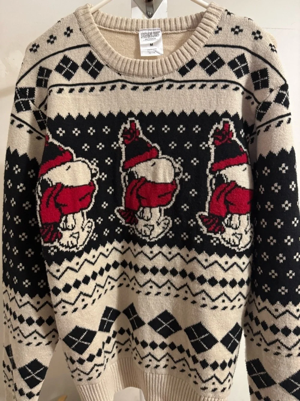 Peanuts Snoopy Winter Sweater
